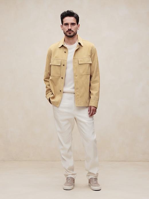 Italian Linen-Cotton Pull-On Pant Product Image