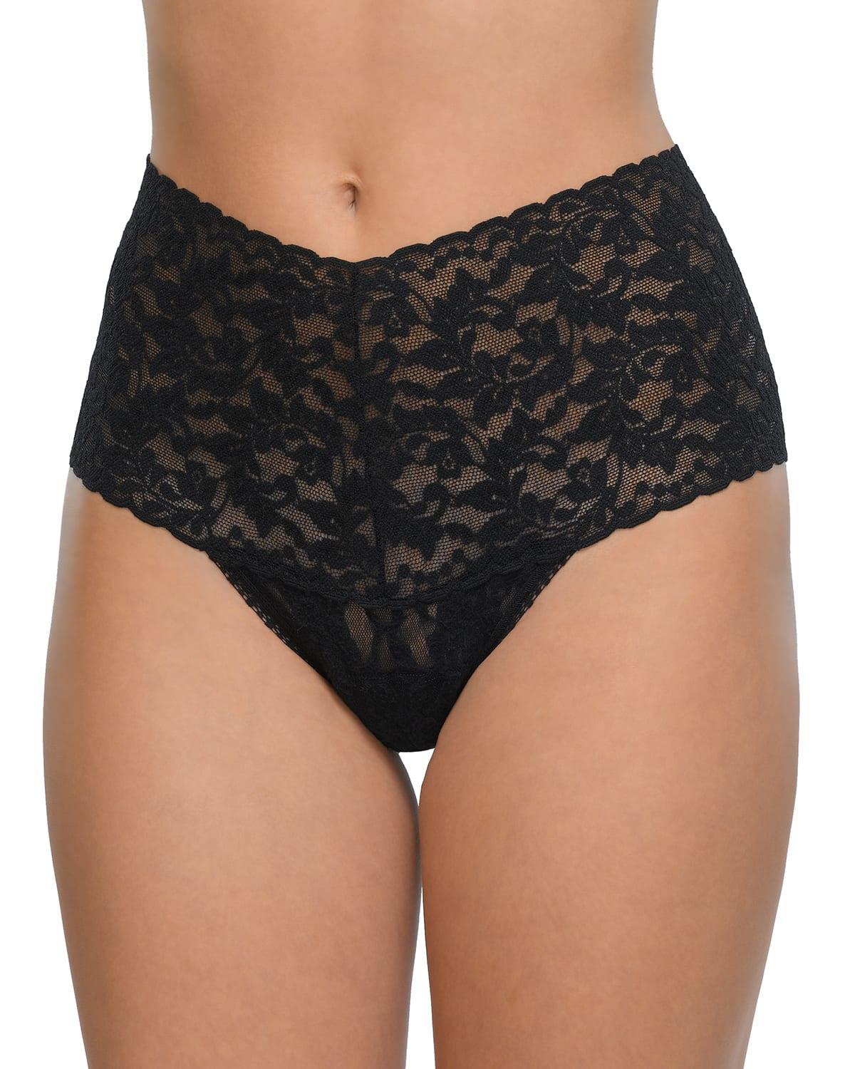 Signature Lace Retro Thong Product Image