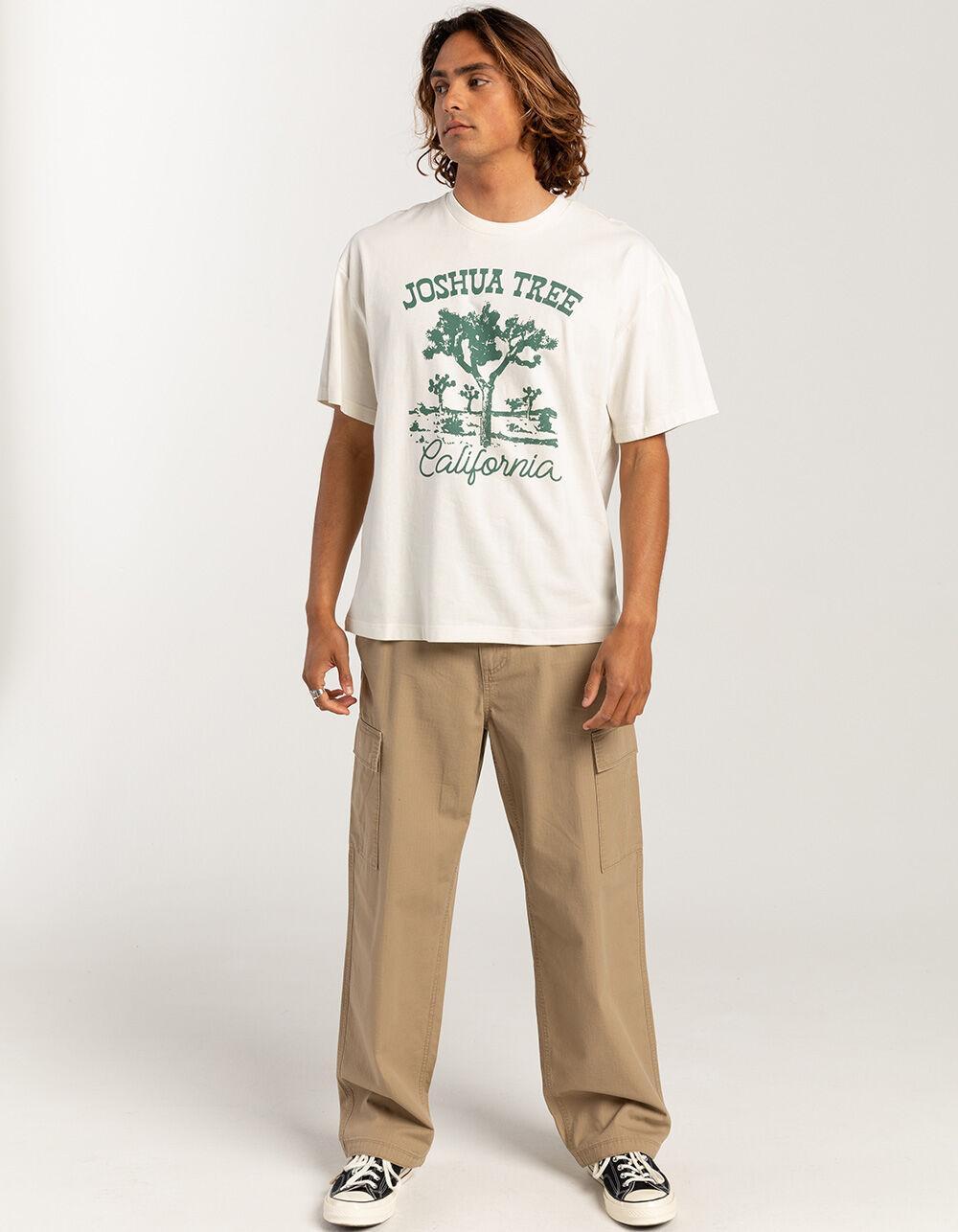 RSQ Mens Oversized Joshua Tree Tee - OFF WHITE Product Image
