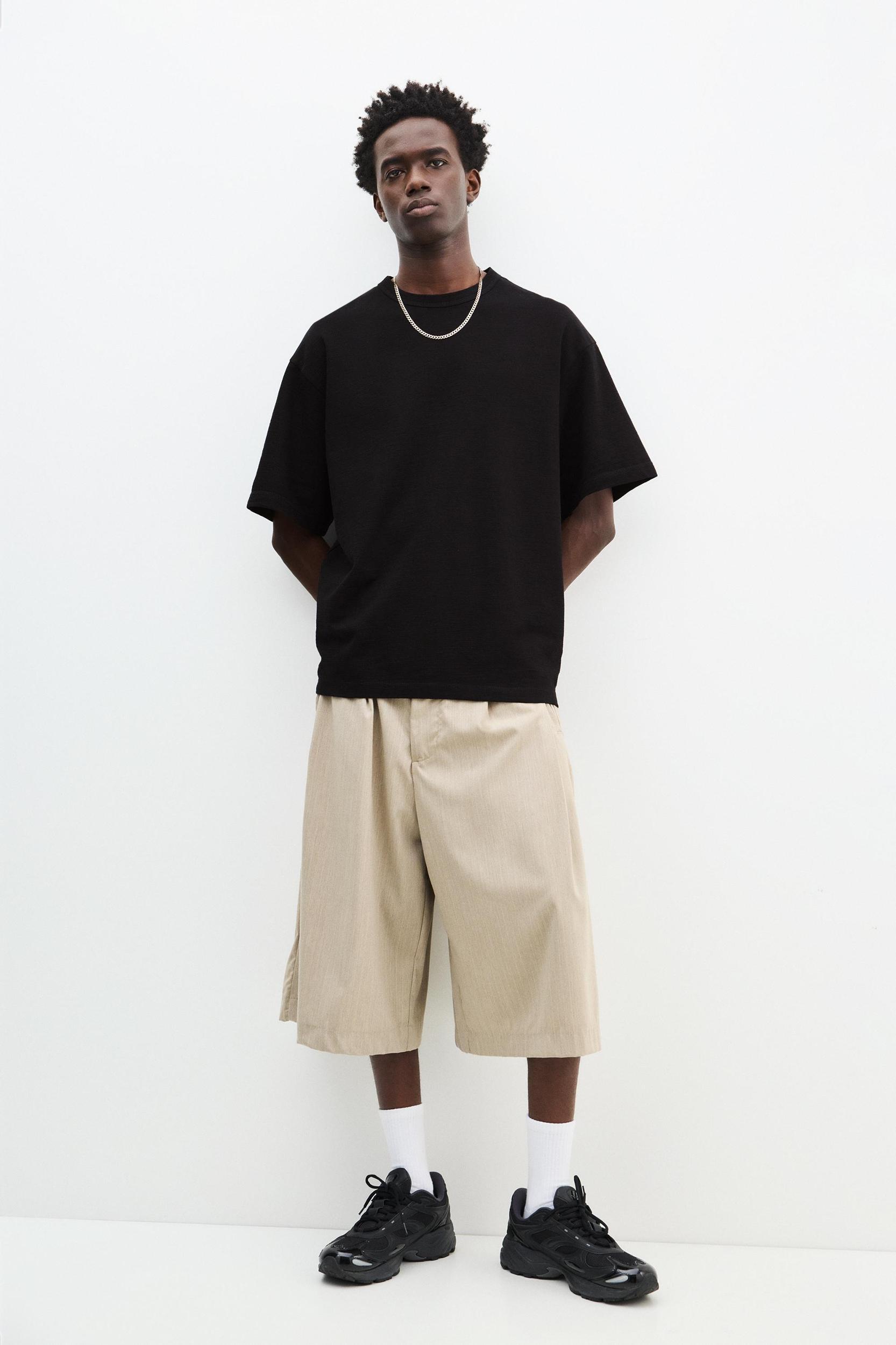 Short sleeve textured T-shirt Product Image