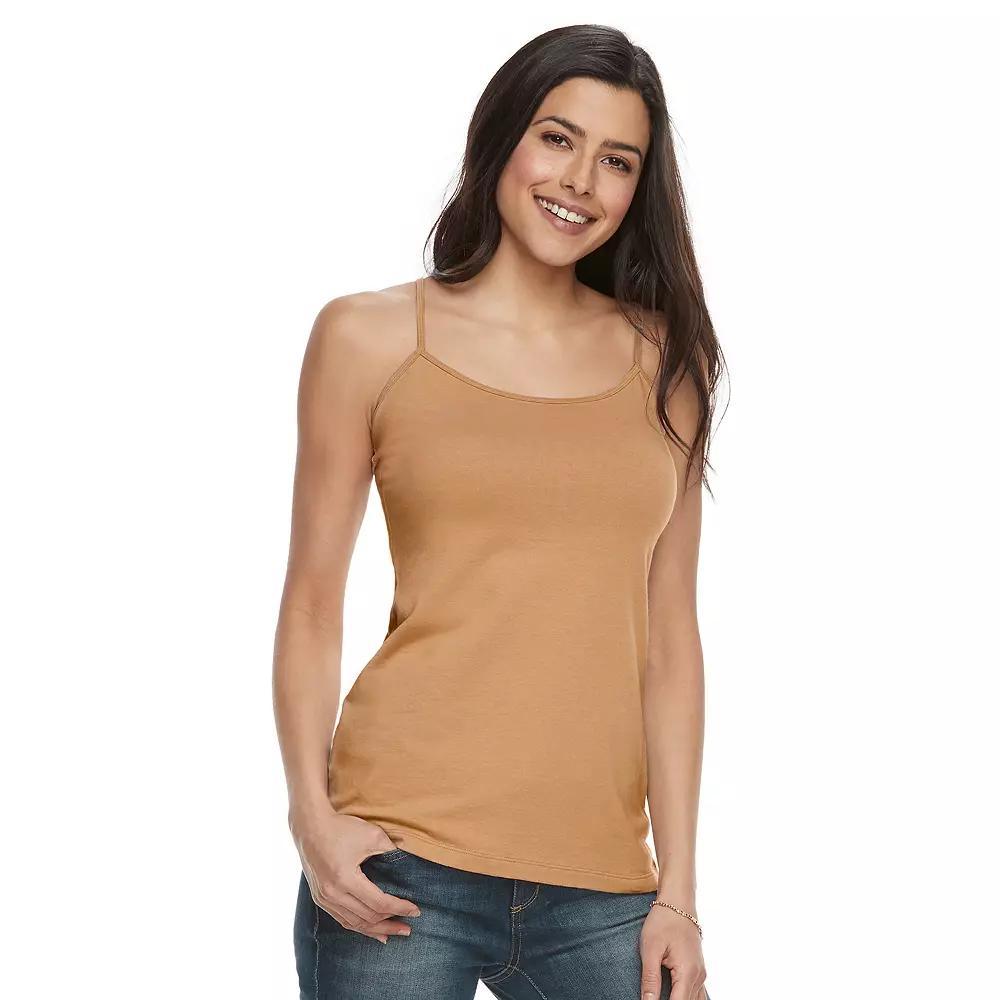 Women's Sonoma Goods For Life® Everyday Camisole, Size: Large, Beige Product Image