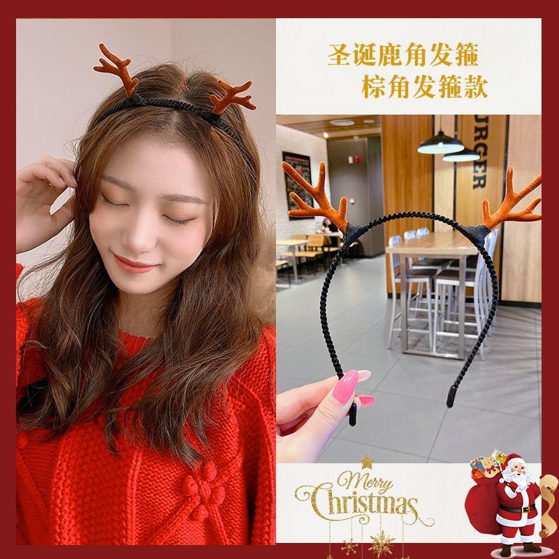 Christmas Deer Horn Hair Clip / Party Headband (Various Designs) Product Image