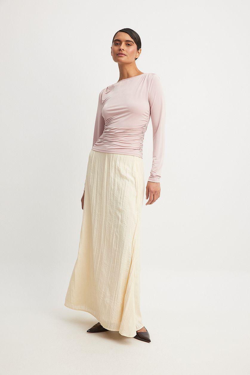 Shiny Drapy Top Product Image