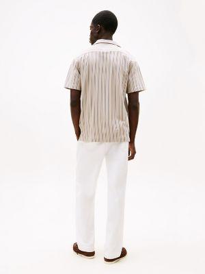 Regular Fit Knit Stripe Shirt Product Image