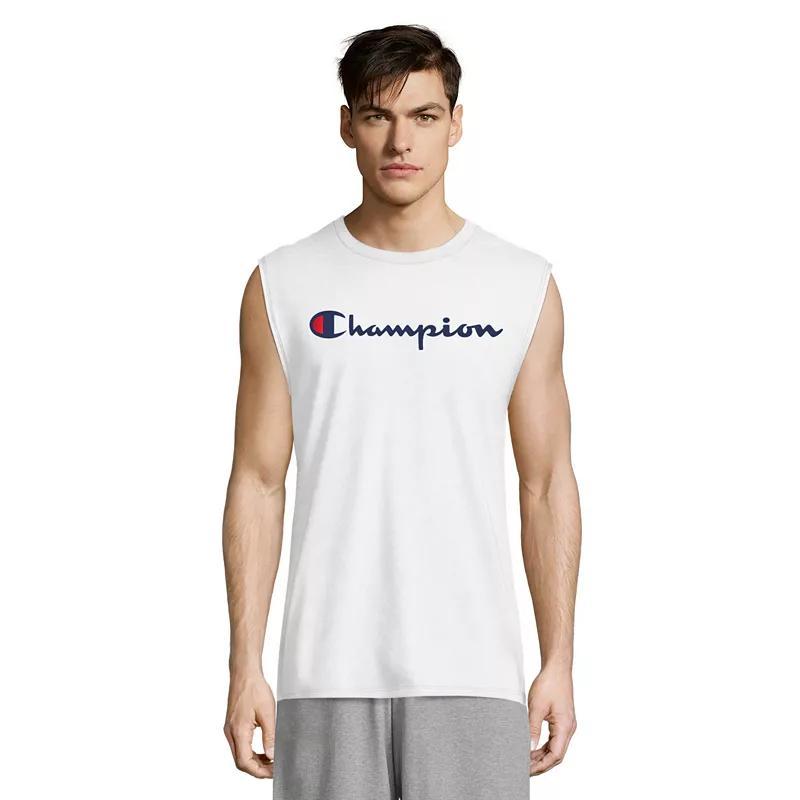 Mens Champion Logo Graphic Muscle Tee Product Image