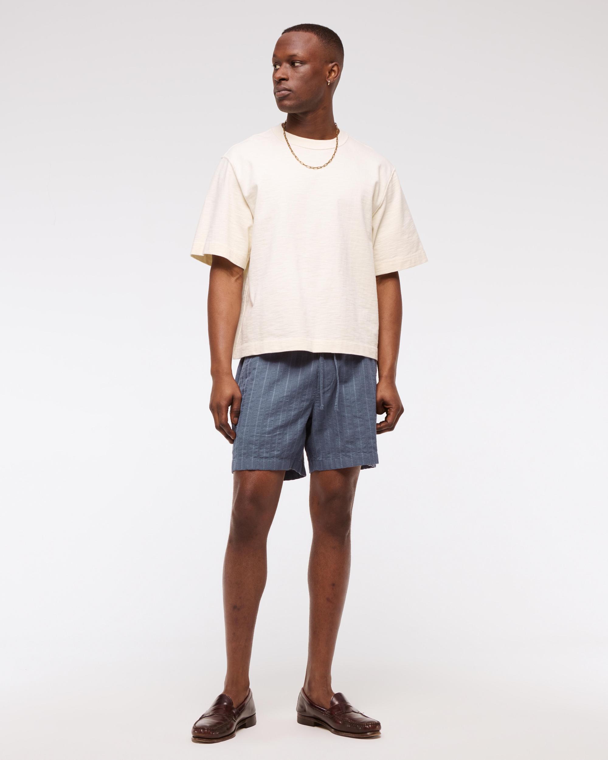 Textured Pull-On Short Product Image