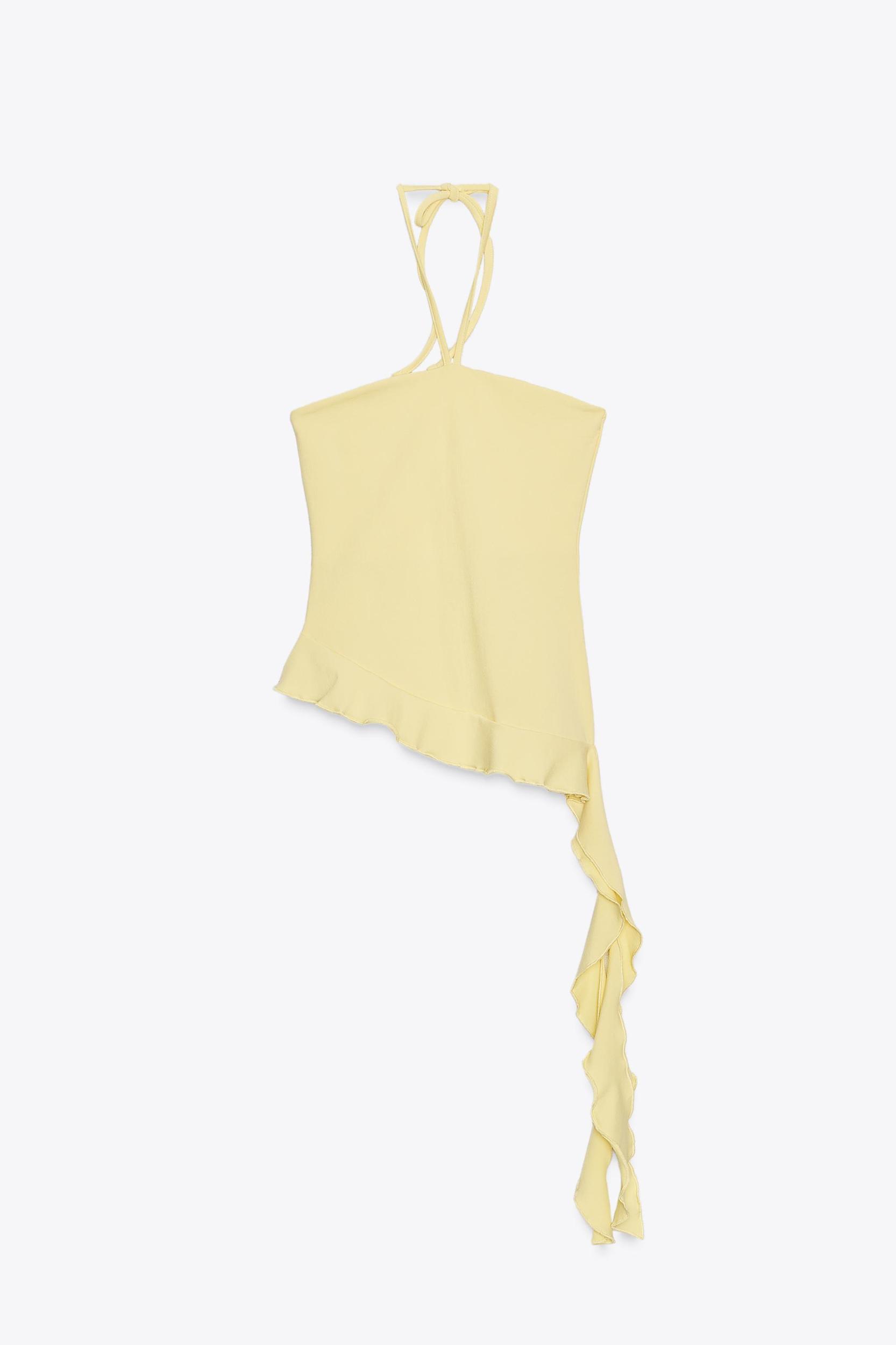 RUFFLED TEXTURED TOP Product Image