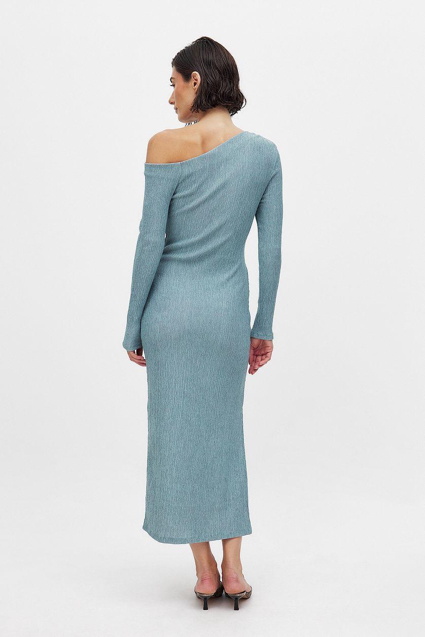 Draped Midi Dress Product Image