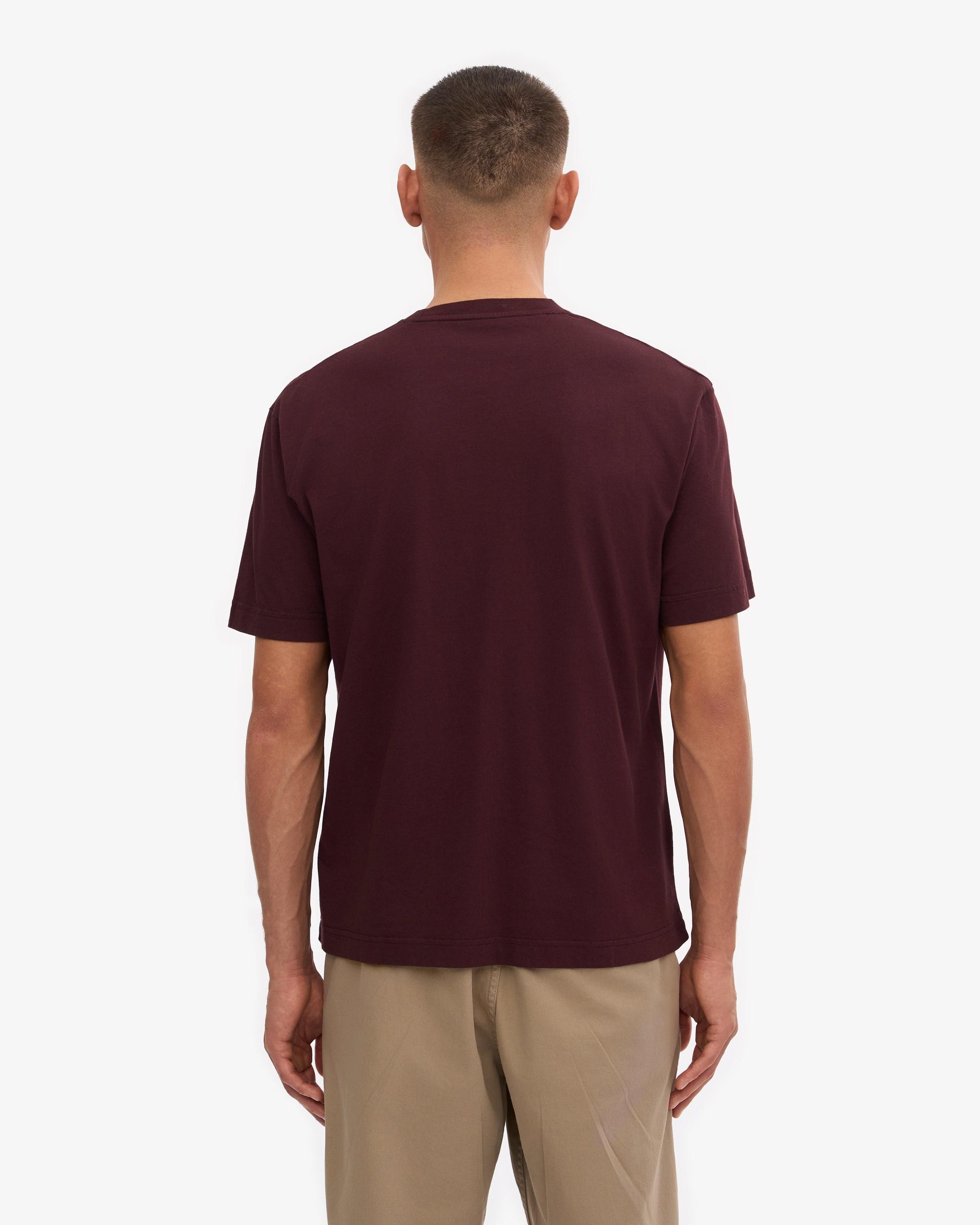 Oversized Organic T-Shirt - Magenta Blaze Product Image