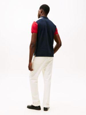 Regular Fit Colorblock Pique Polo Product Image