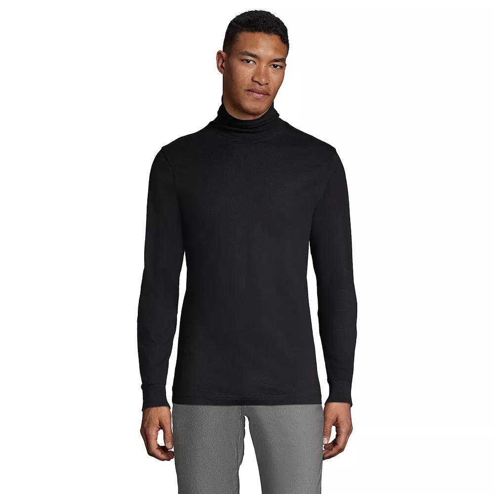 Big & Tall Lands' End Super-T Classic-Fit Turtleneck, Men's,  Product Image