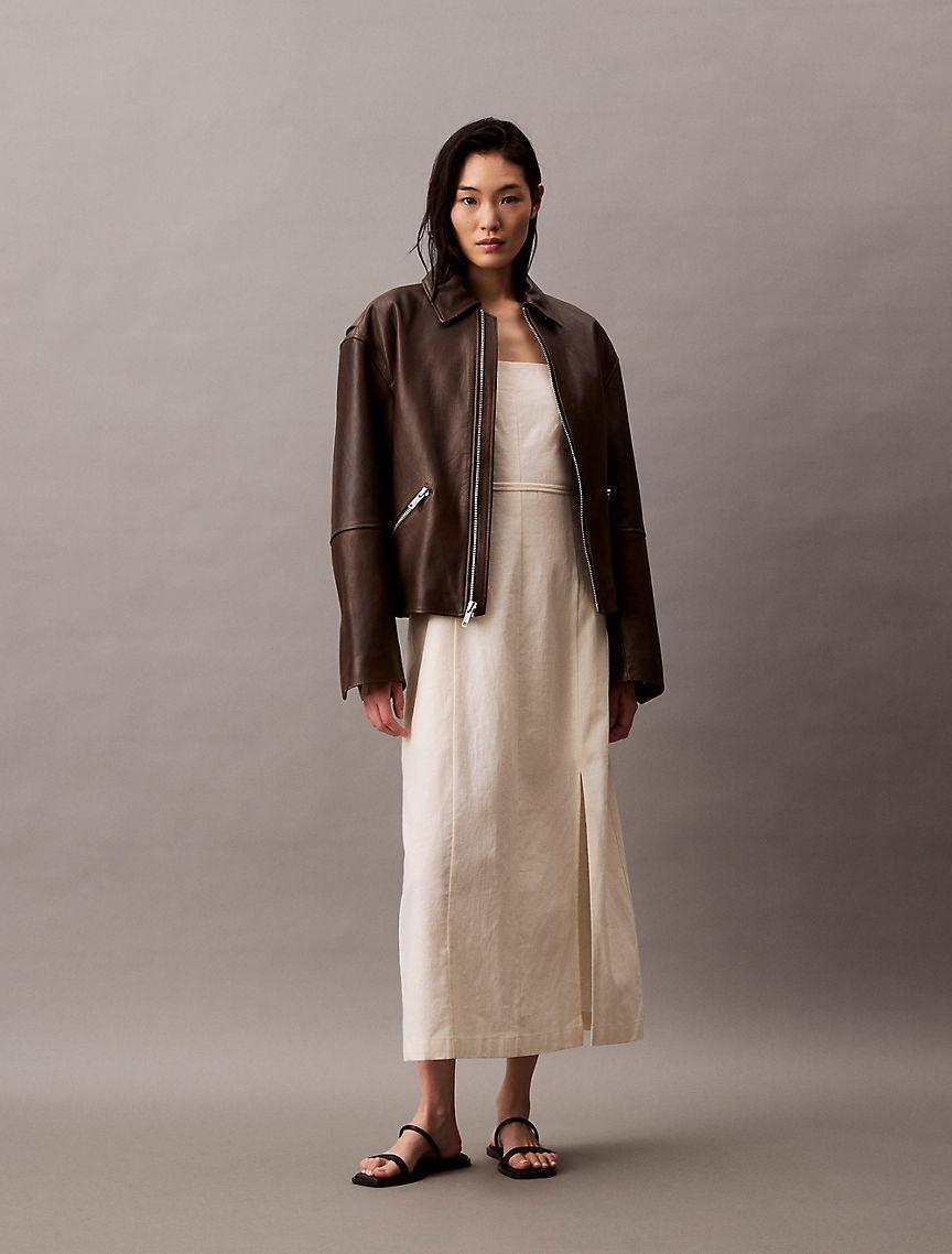 Linen Blend Dress Product Image