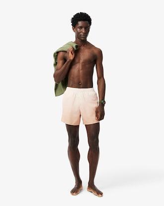 Short Ombré Print Swim Trunks Product Image