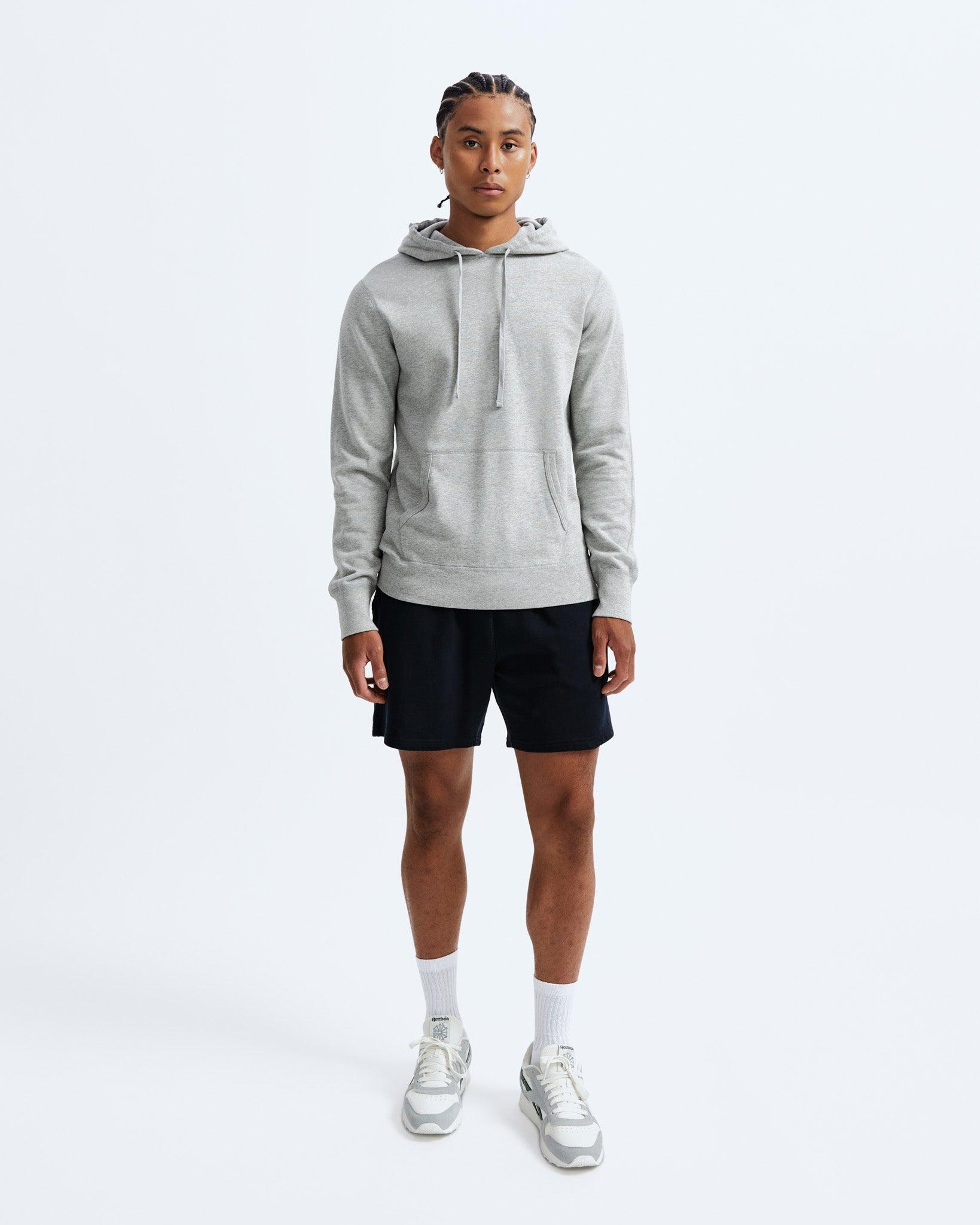Lightweight Terry Slim Hoodie - Vault Male Product Image