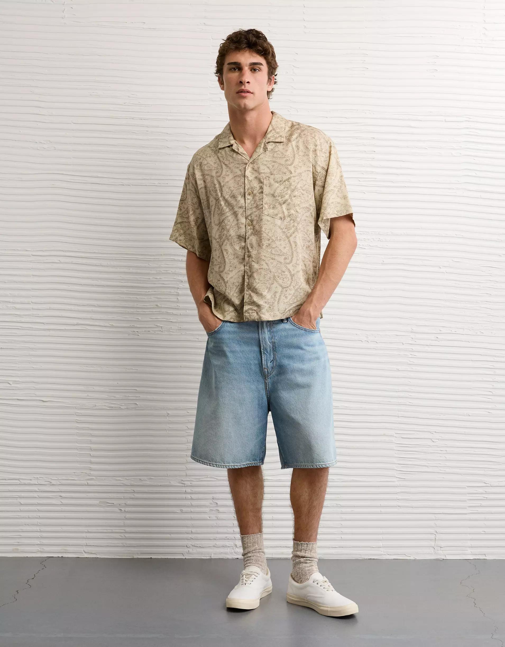 AE Poolside Button-Up Shirt Men's Product Image