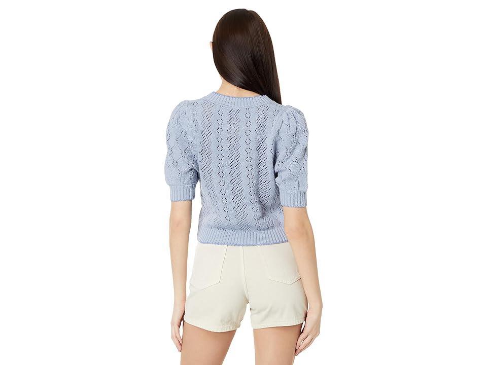 Free People Eloise Pullover (Falling Water Combo) Women's Sweater Product Image