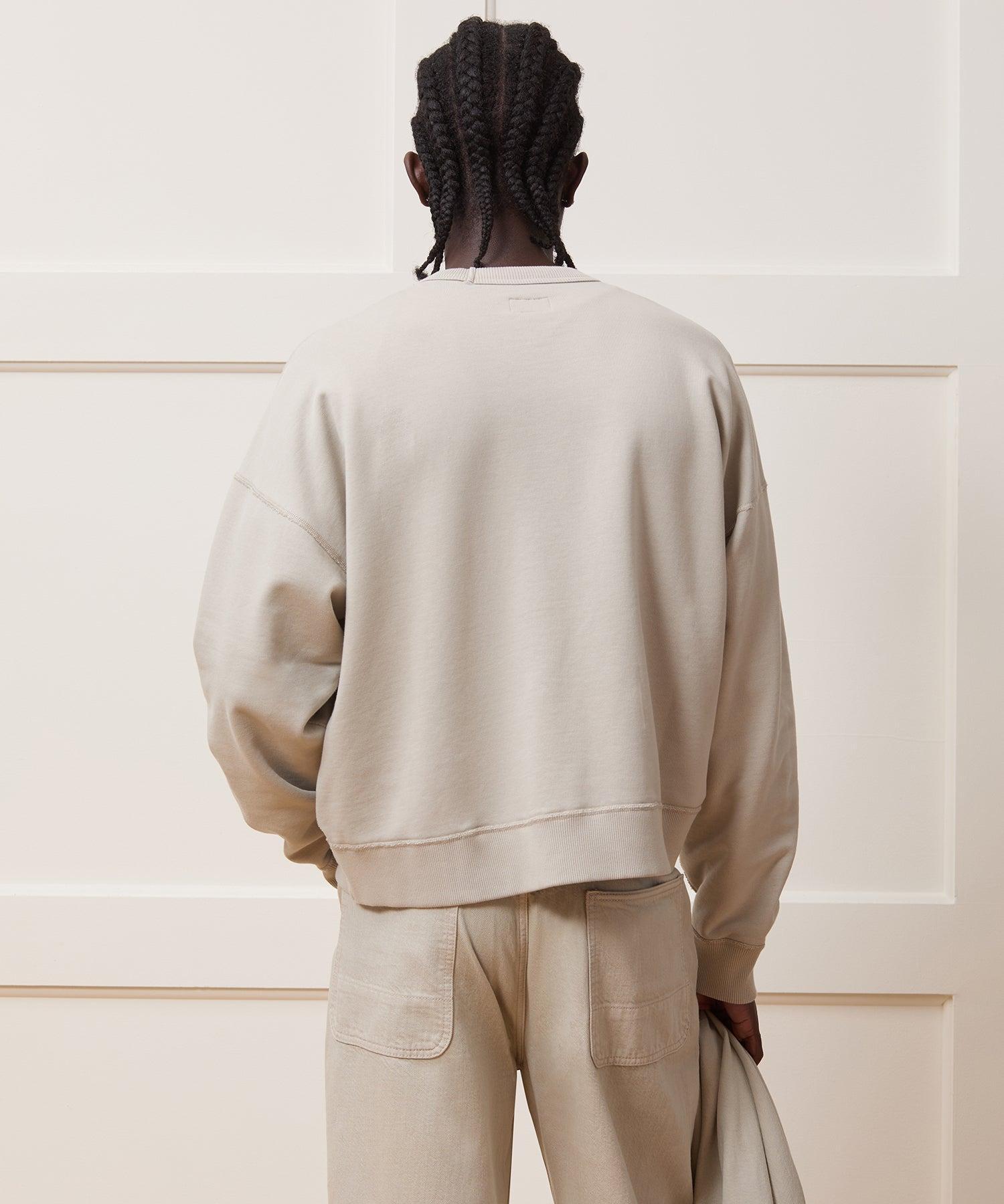 Relaxed Portuguese Terry Crewneck Product Image