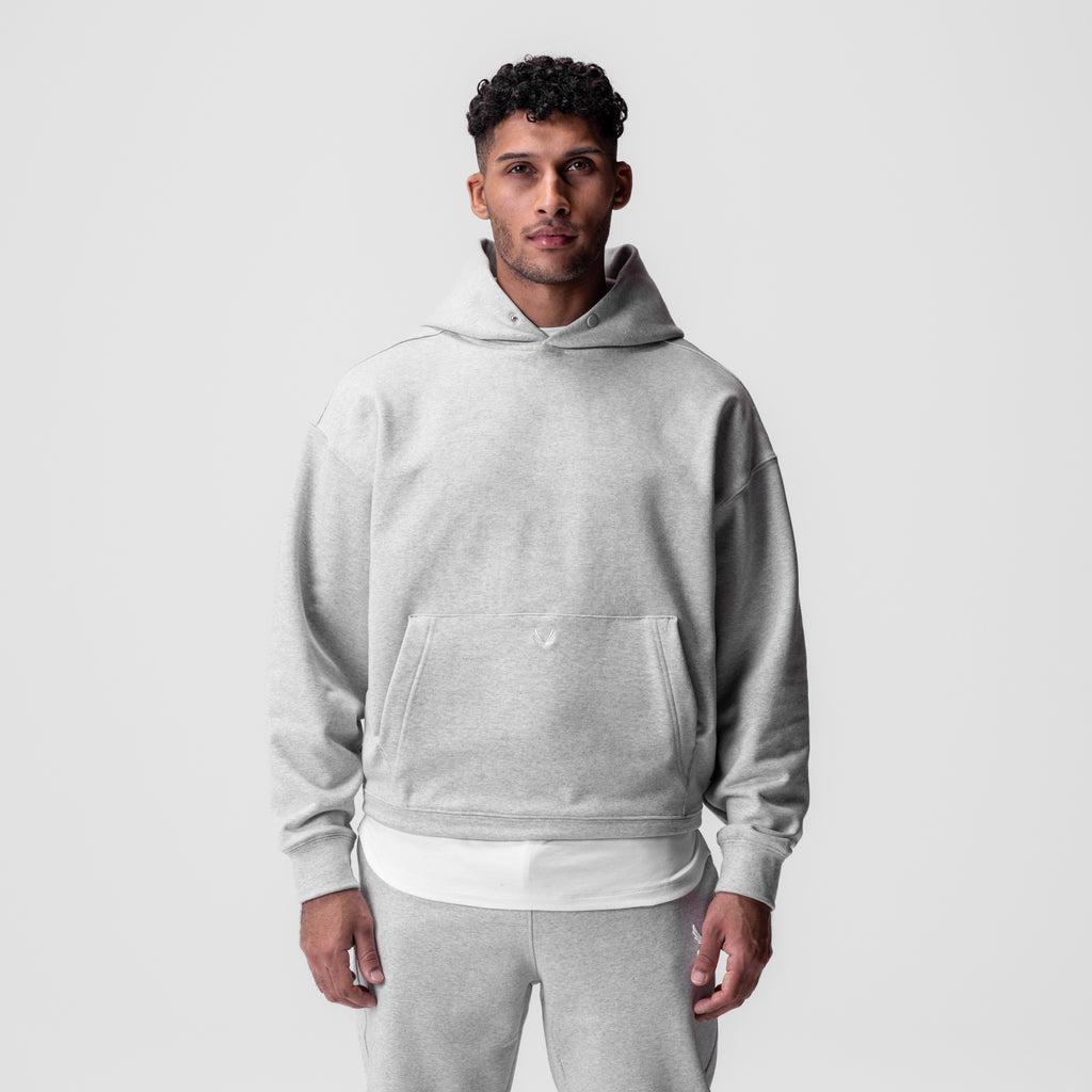 0648. Tech-Terry™ Hoodie - Heather Grey Product Image