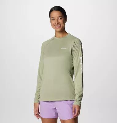 Columbia Women's PFG Tidal Tee Heather Long Sleeve Shirt- Product Image