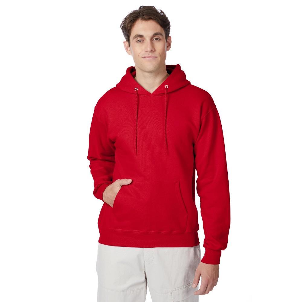 Hanes Ultimate Mens Heavyweight Fleece Hoodie White 3XL Product Image