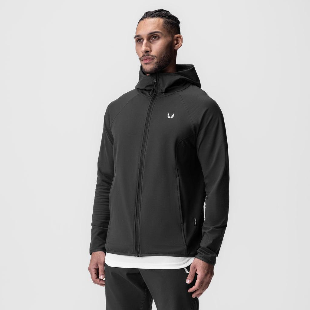 0943. Performance Fleece Zip Hoodie - Space Grey Product Image