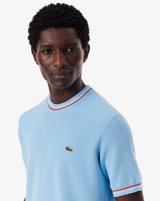 Men's Classic Fit Striped Knit T-Shirt Product Image