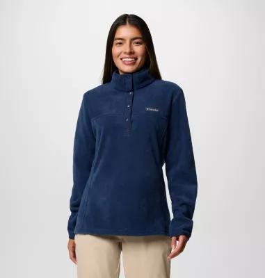 Women's Columbia Benton Springs Pullover Jacket, Size: Large, Pink Sand Alpenglow Product Image