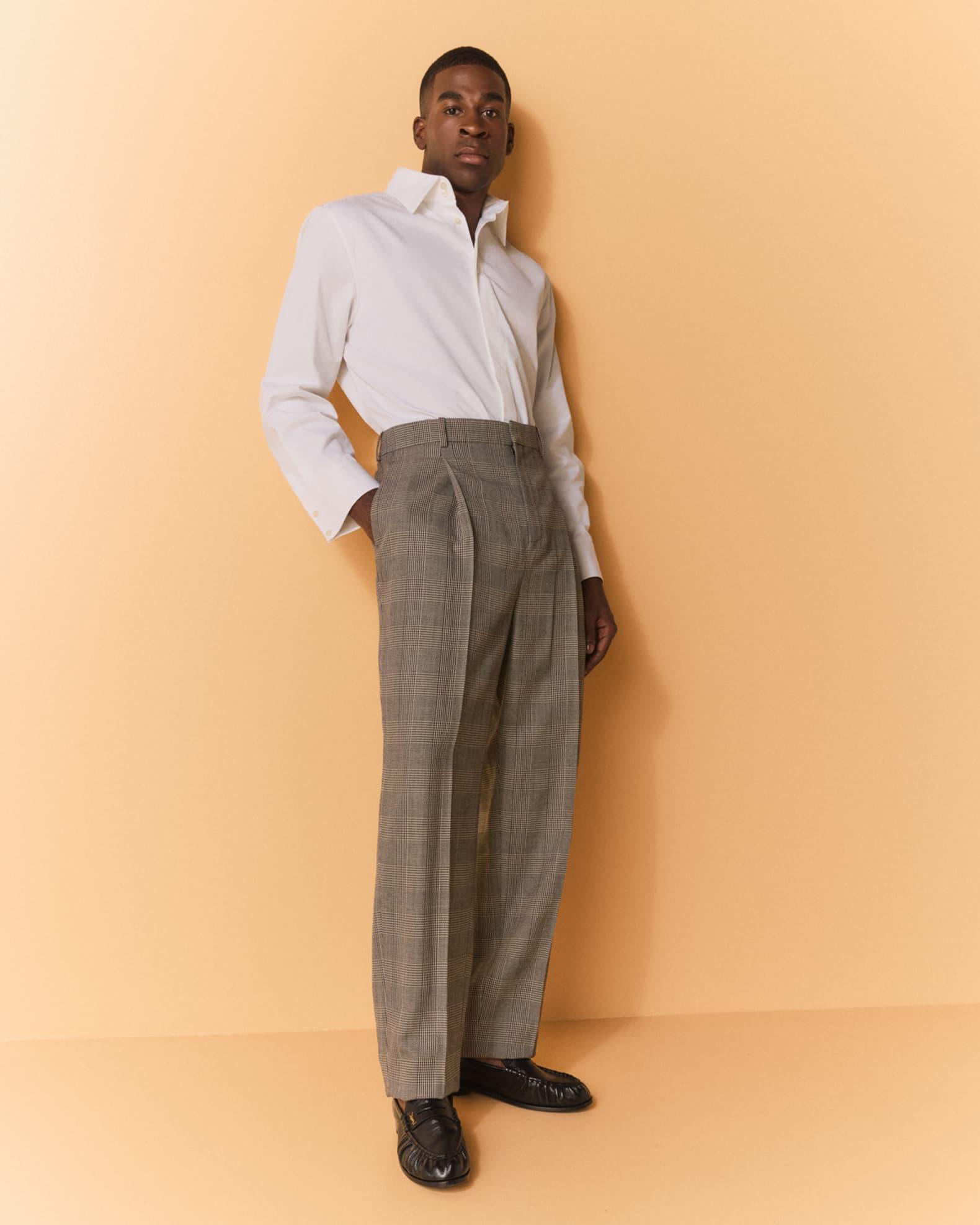 Men's Glen Plaid Trousers Product Image