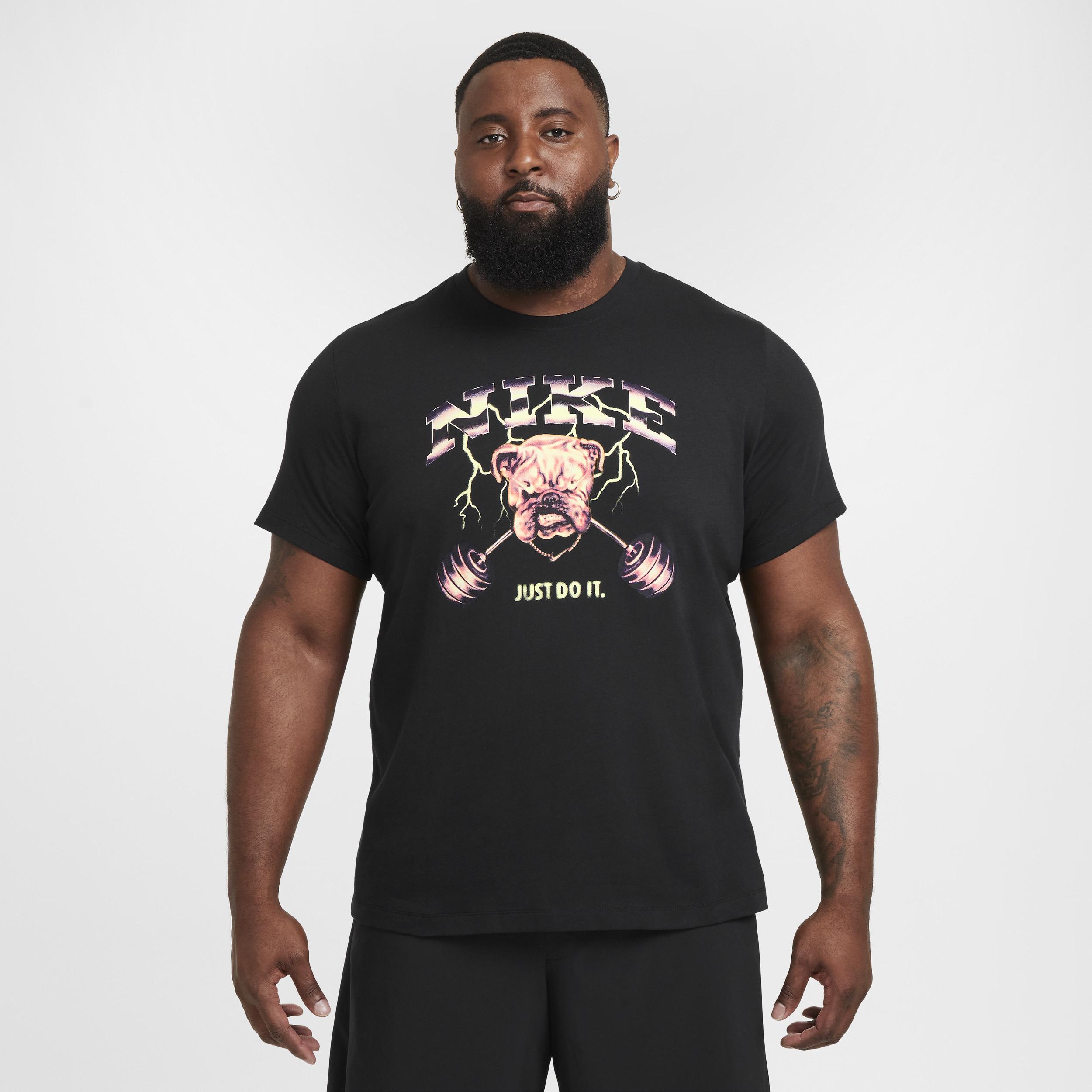 Mens Nike Bulldog Fitness T-Shirt Product Image