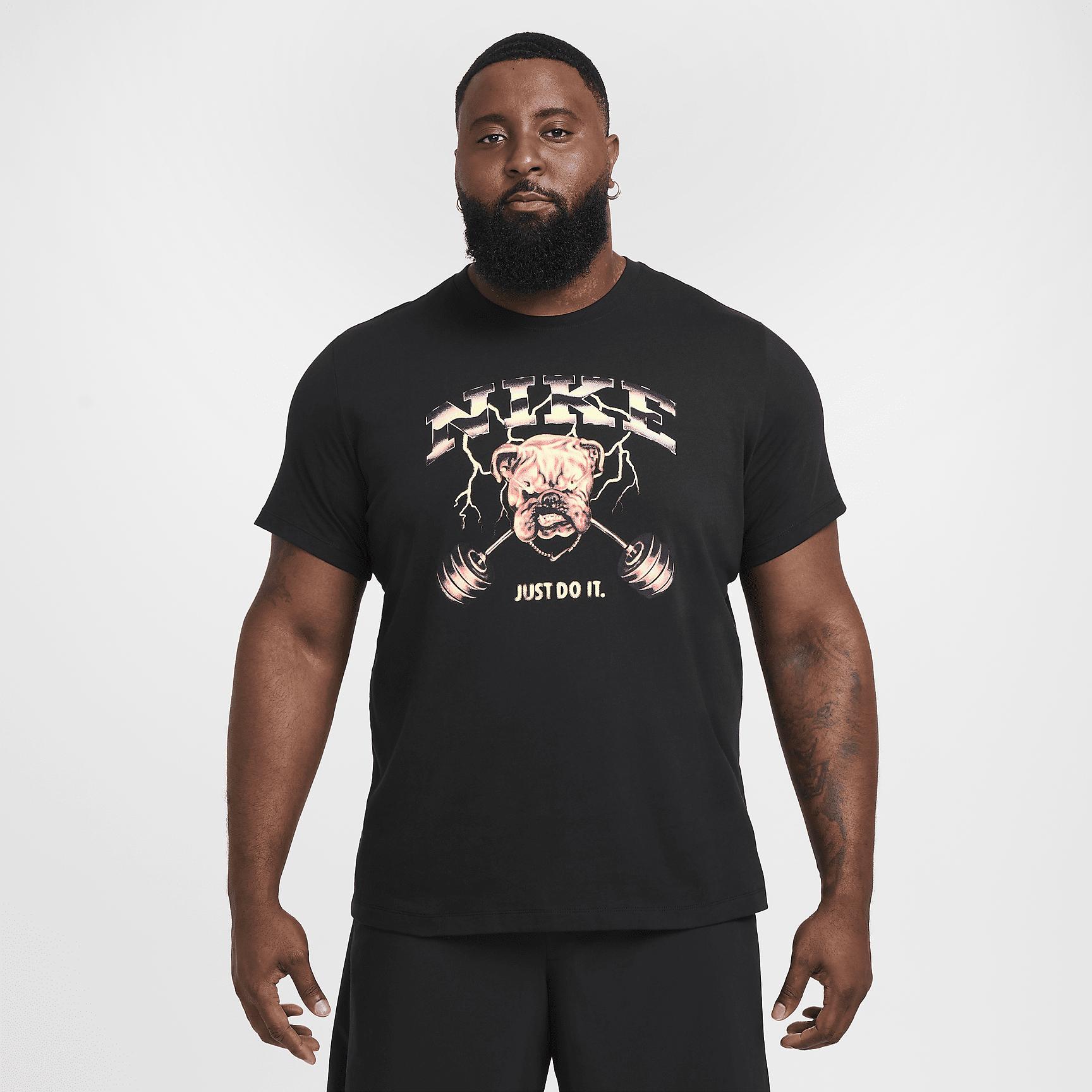 Mens Nike Bulldog Fitness T-Shirt Product Image