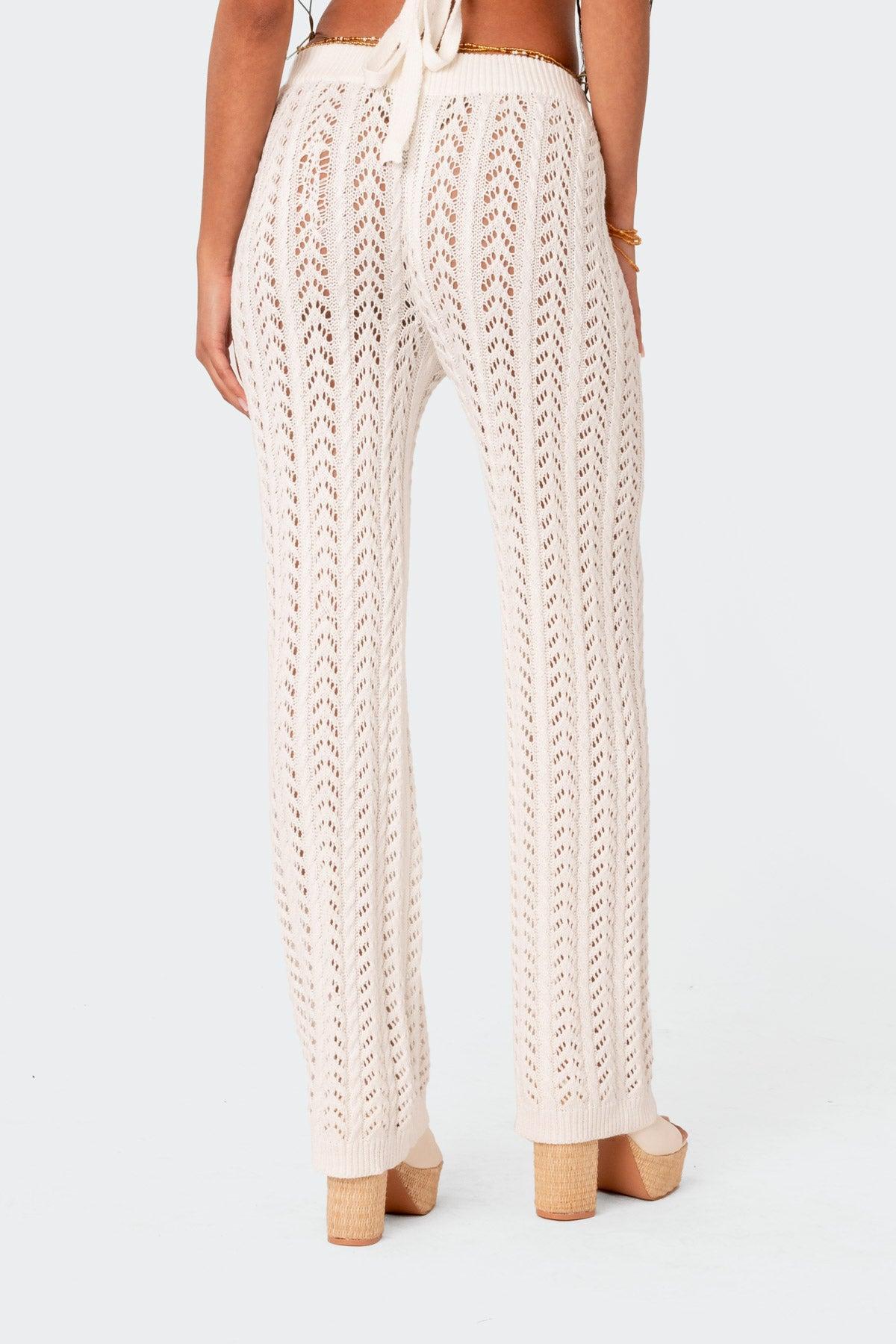Hazel Crochet Pants Product Image