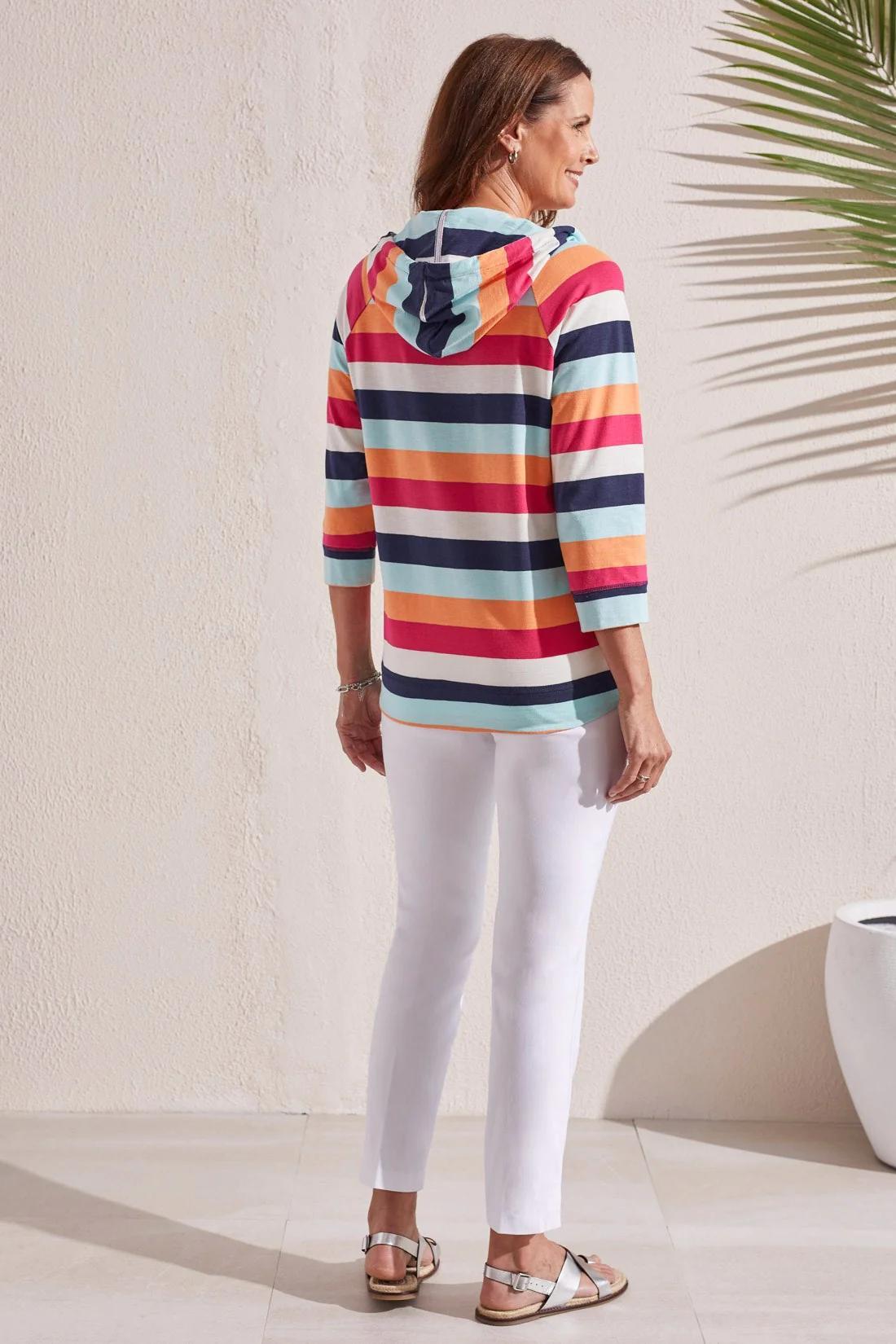 PRINTED DRAWSTRING RAGLAN HOODIE Product Image