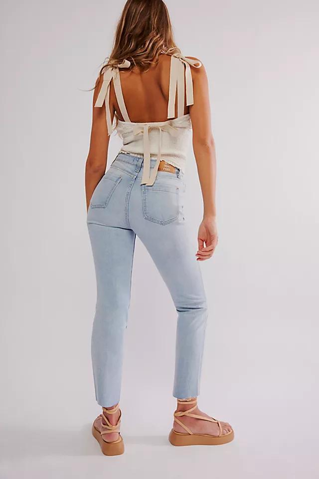 CRVY High-Rise Vintage Straight Jeans Product Image