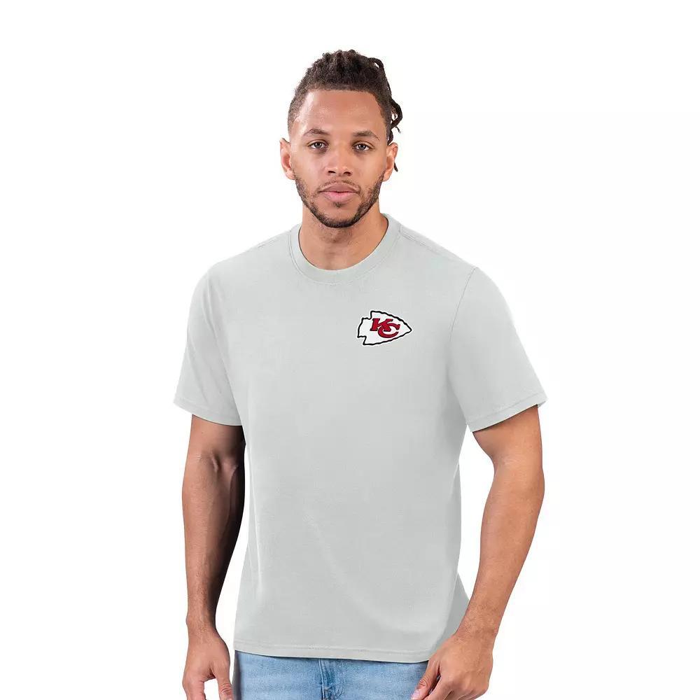 Mens Margaritaville Gray Kansas City Chiefs Time Flies T-Shirt Product Image