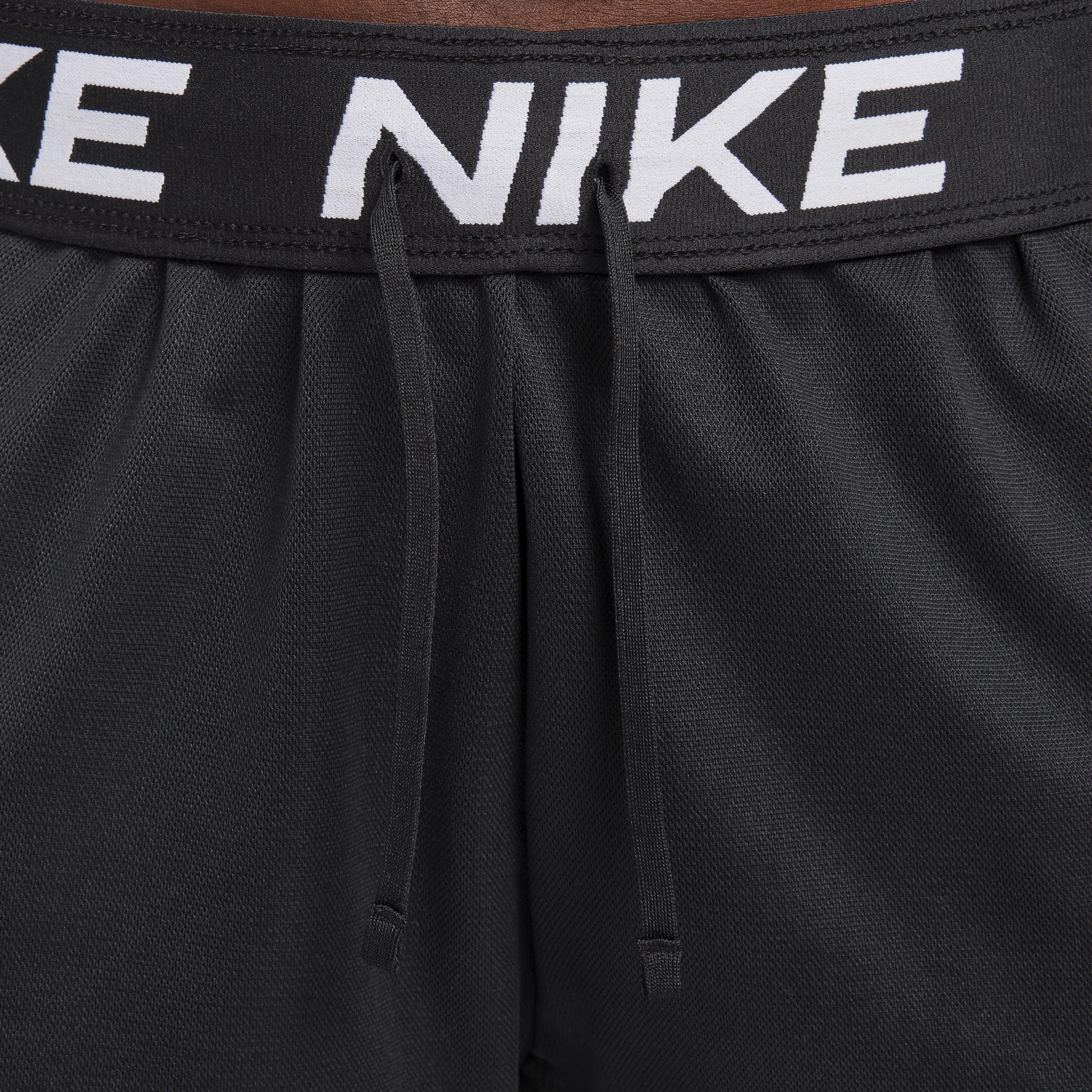 Nike Womens Attack Dri-FIT Fitness Mid-Rise 5 Unlined Shorts | DX6024-010 Product Image