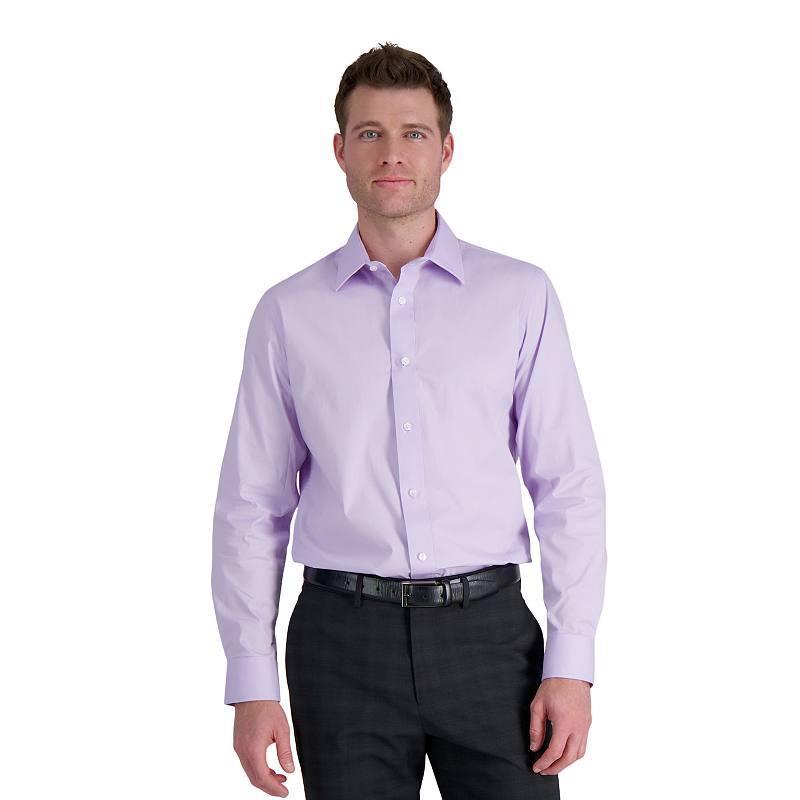 Men's Haggar® Premium Comfort Classic Fit Dress Shirt,  Product Image