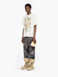 DIORAMA PRINTED T-SHIRT in white | JW Anderson US  Product Image