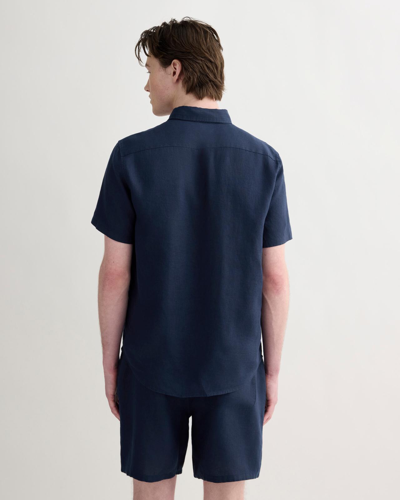Mens Classic Short-Sleeve Shirt in Linen by Everlane Product Image