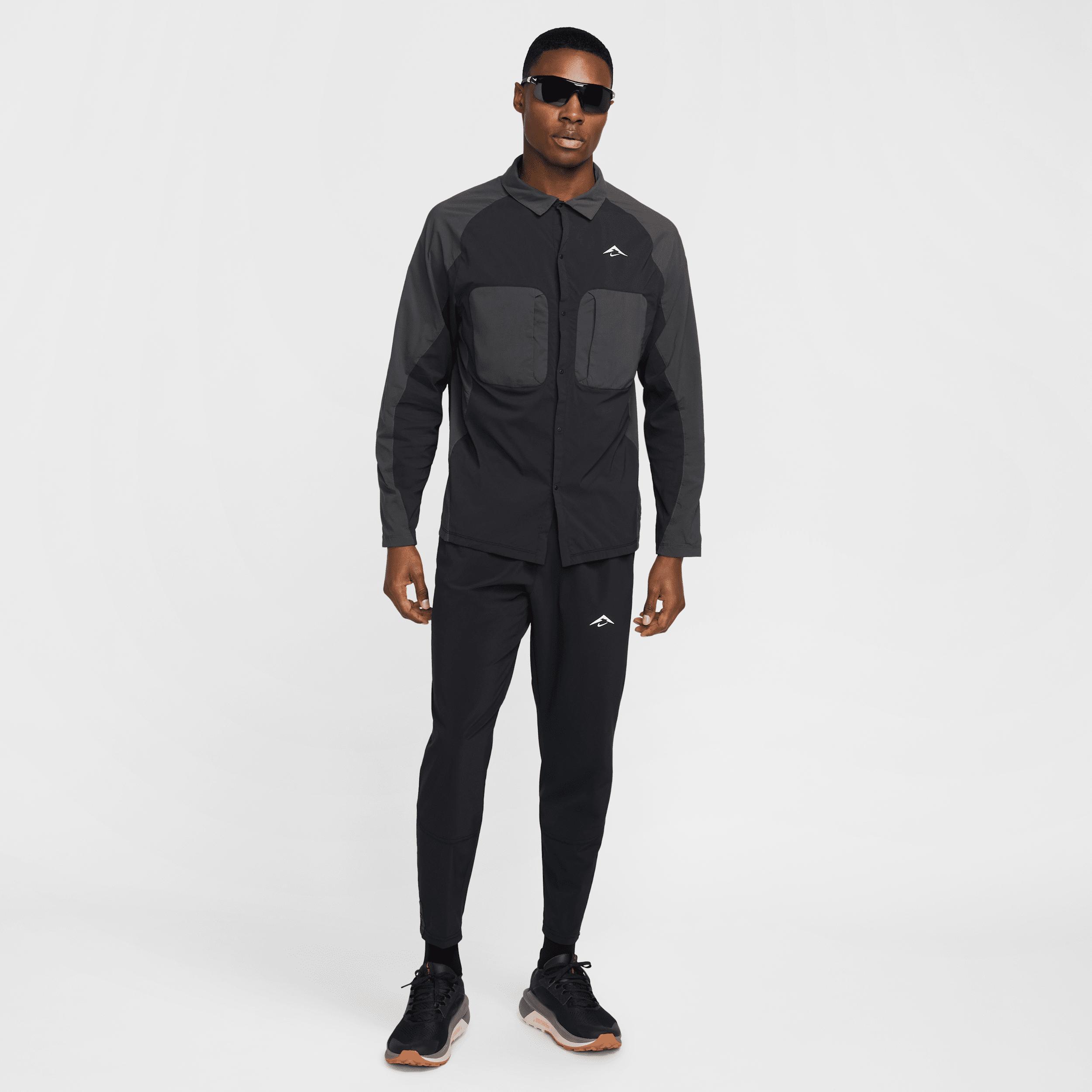 Nike Mens Trail Dri-FIT ADV UV Running Shirt Jacket | HJ5079-010 Product Image