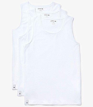 Lacoste Cotton Jersey Tank Top 3 Product Image