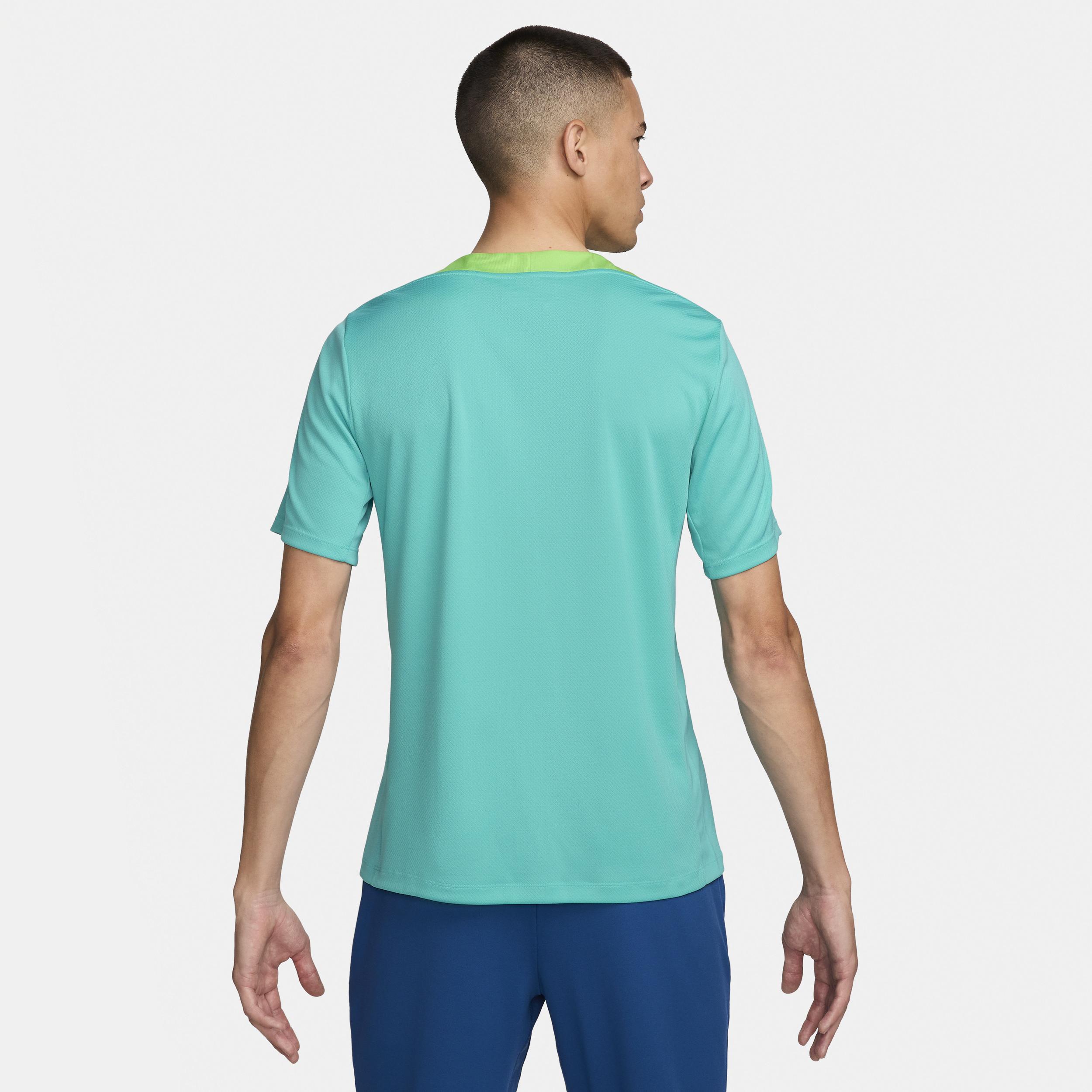 Brazil Strike Nike Men's Dri-FIT Soccer Short-Sleeve Knit Top Product Image