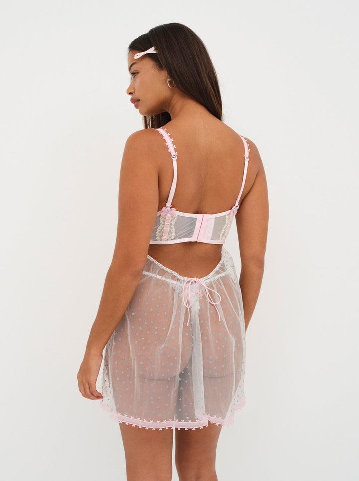 Gabriella Slip Dress — Blue Product Image