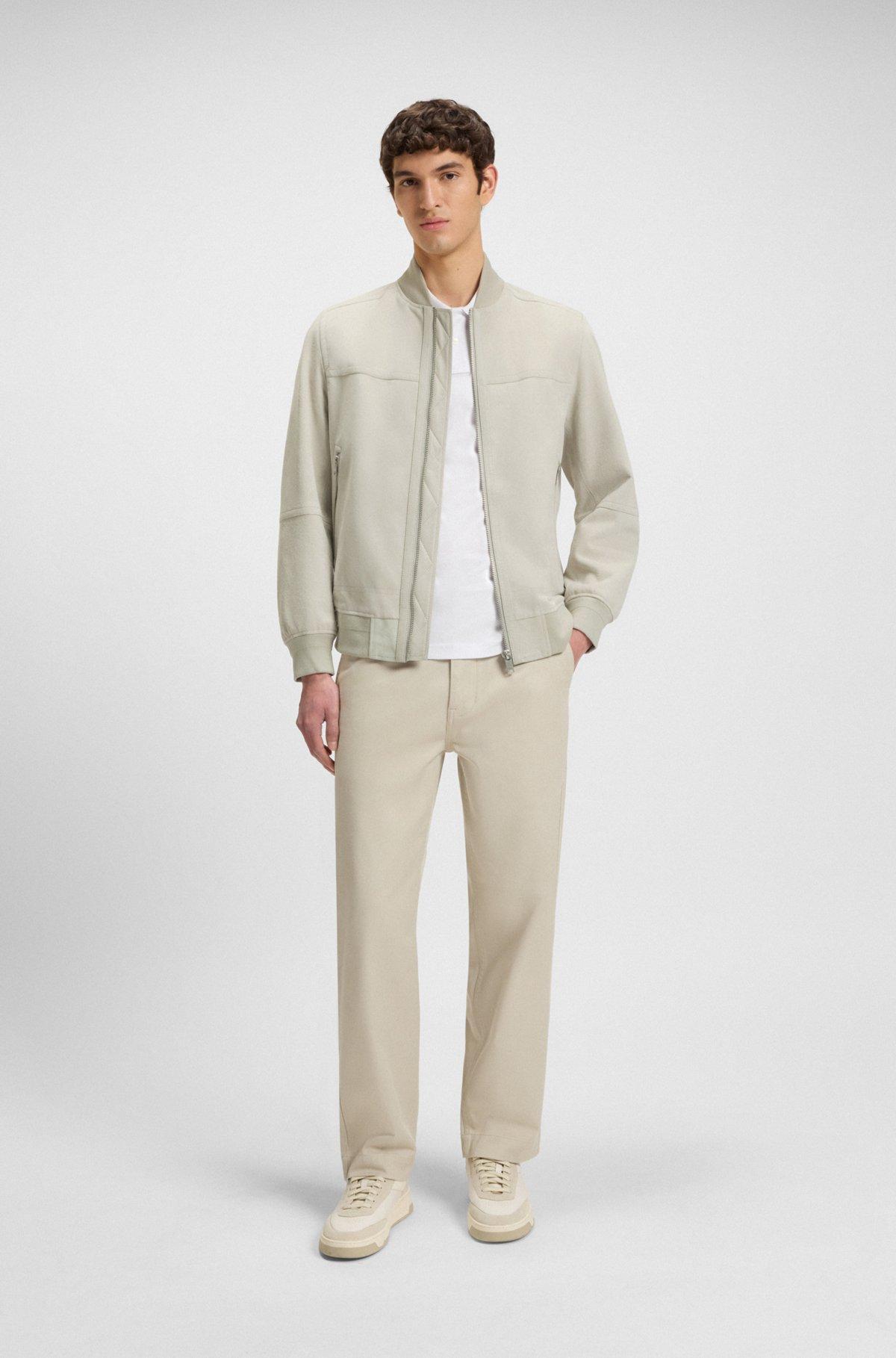 Regular-fit jacket in suede Product Image