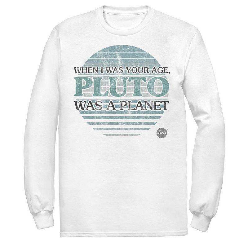 Men's NASA My Age Pluto Was A Planet Tee,  Product Image
