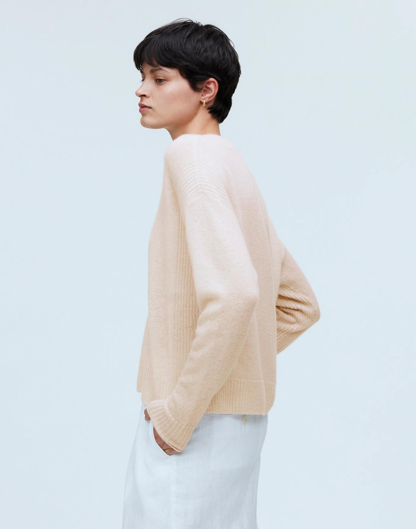 Cashmere V-Neck Sweater Product Image