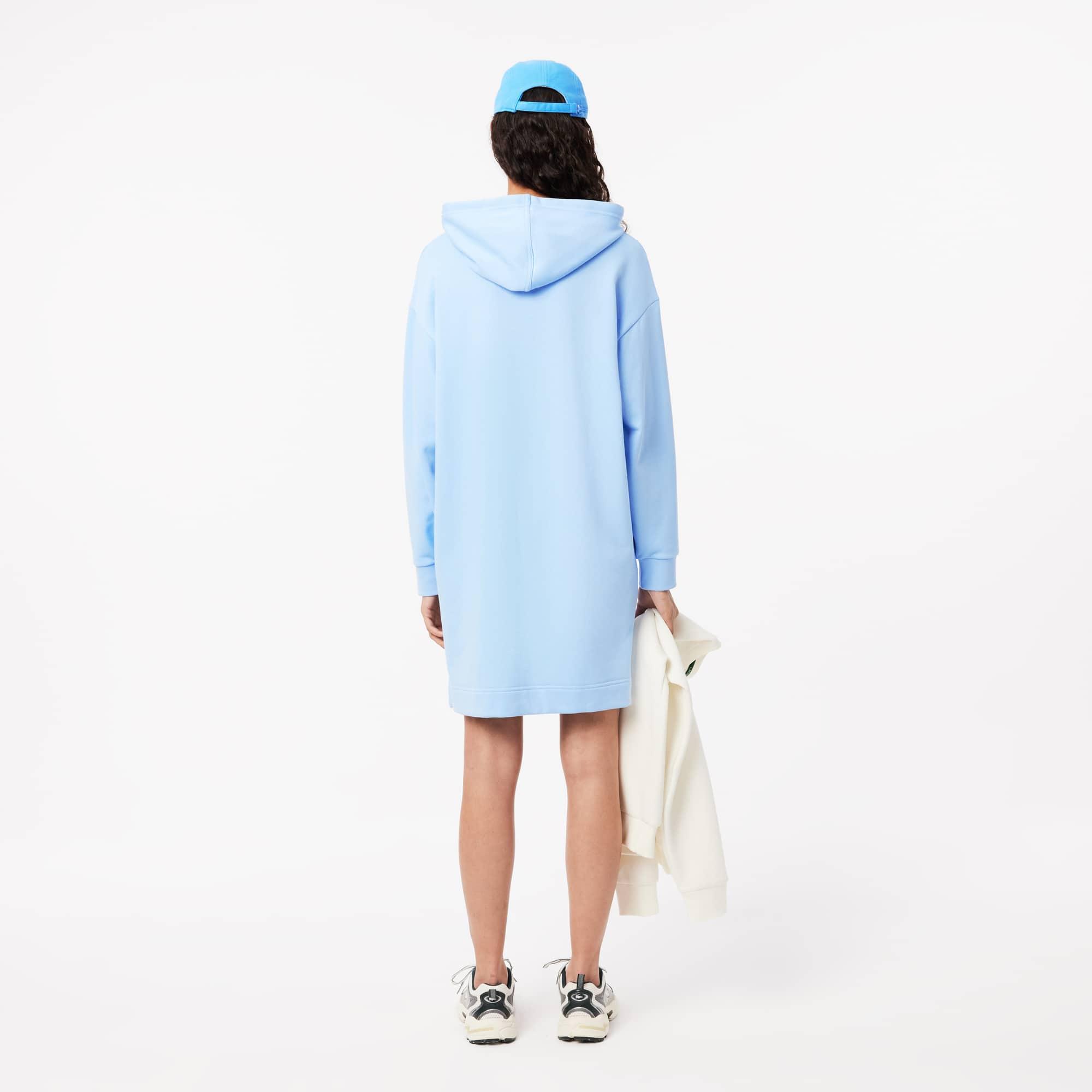 Women's Oversized Fleece Sweatshirt Dress Product Image