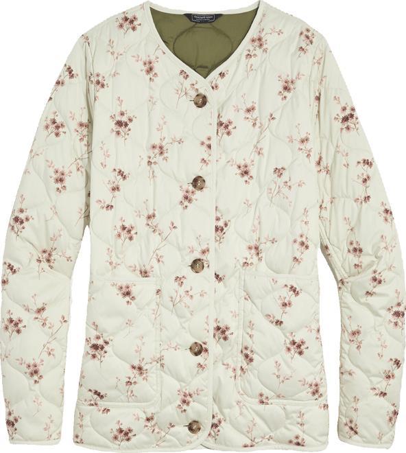 Printed Quilted Field Jacket Product Image