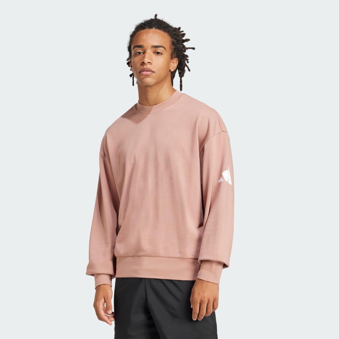 Essentials Loose Fit 3 Bar Logo Sweatshirt Product Image