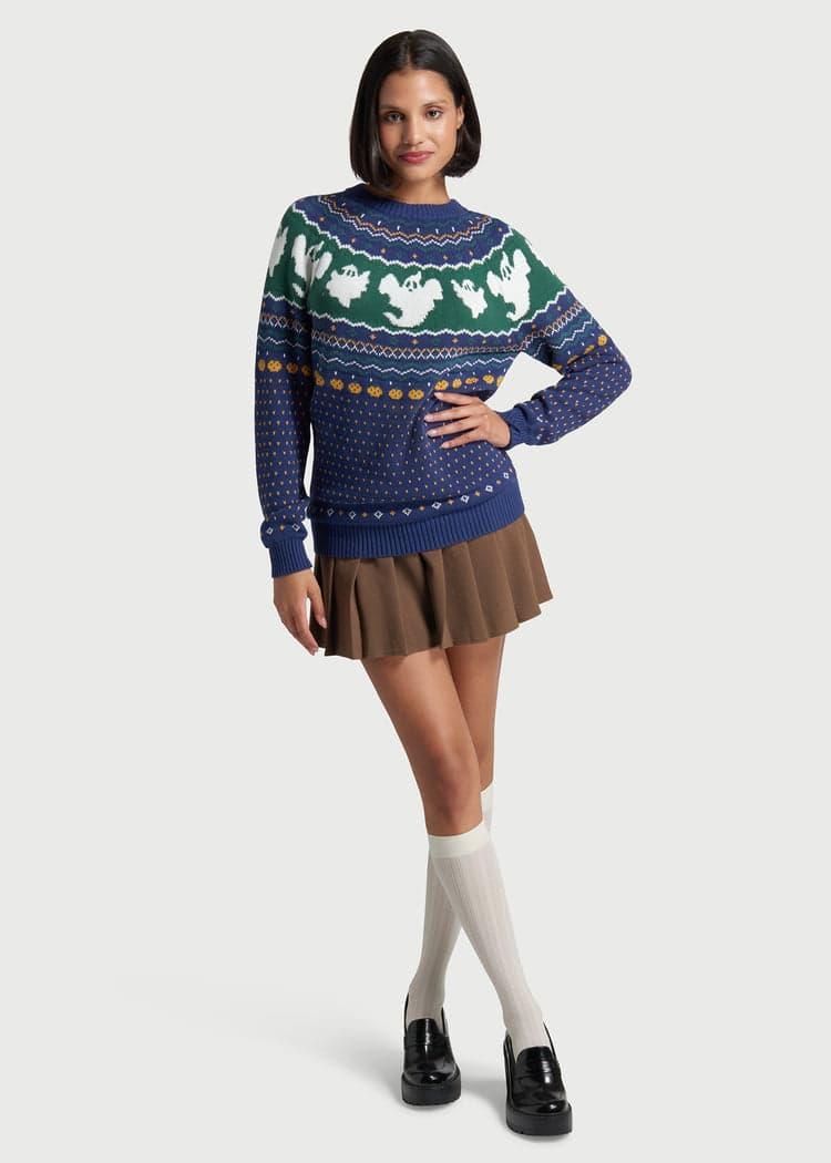 Happy Hauntings Fair Isle Sweater Product Image