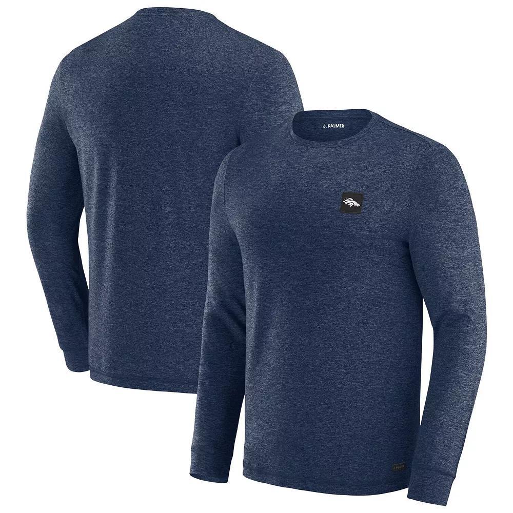 Men's J. Palmer Navy Houston Texans Four Down Long Sleeve T-Shirt,  Product Image